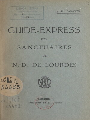 cover image of Guide-express des sanctuaires de N.-D. de Lourdes